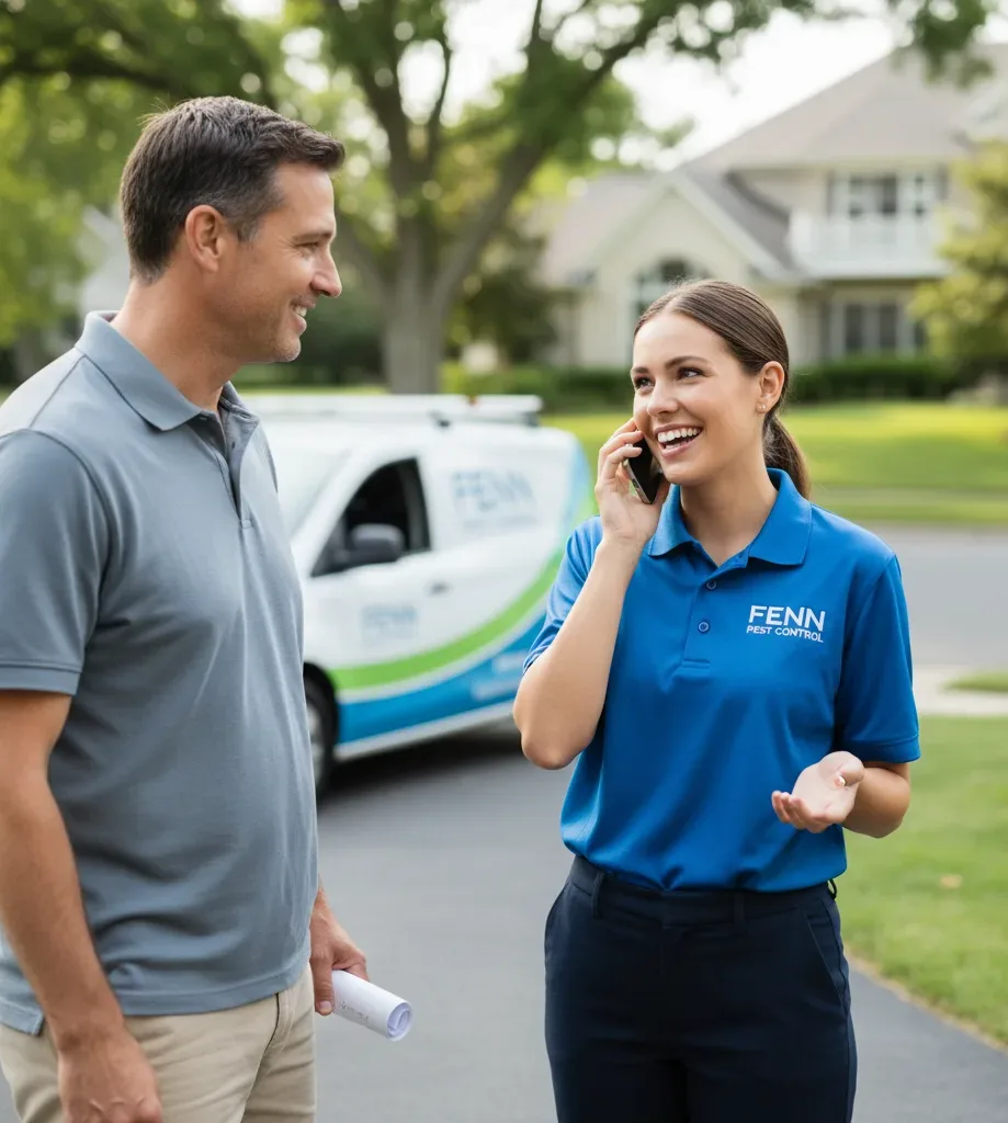 Fenn Pest Control customer support in Little Falls